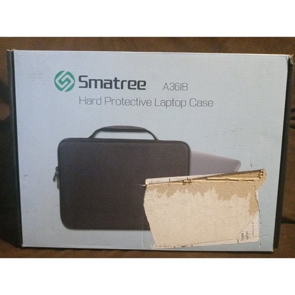 Smatree A361B Hard Protective Laptop Case Black Color Open Box - Picture 1 of 16